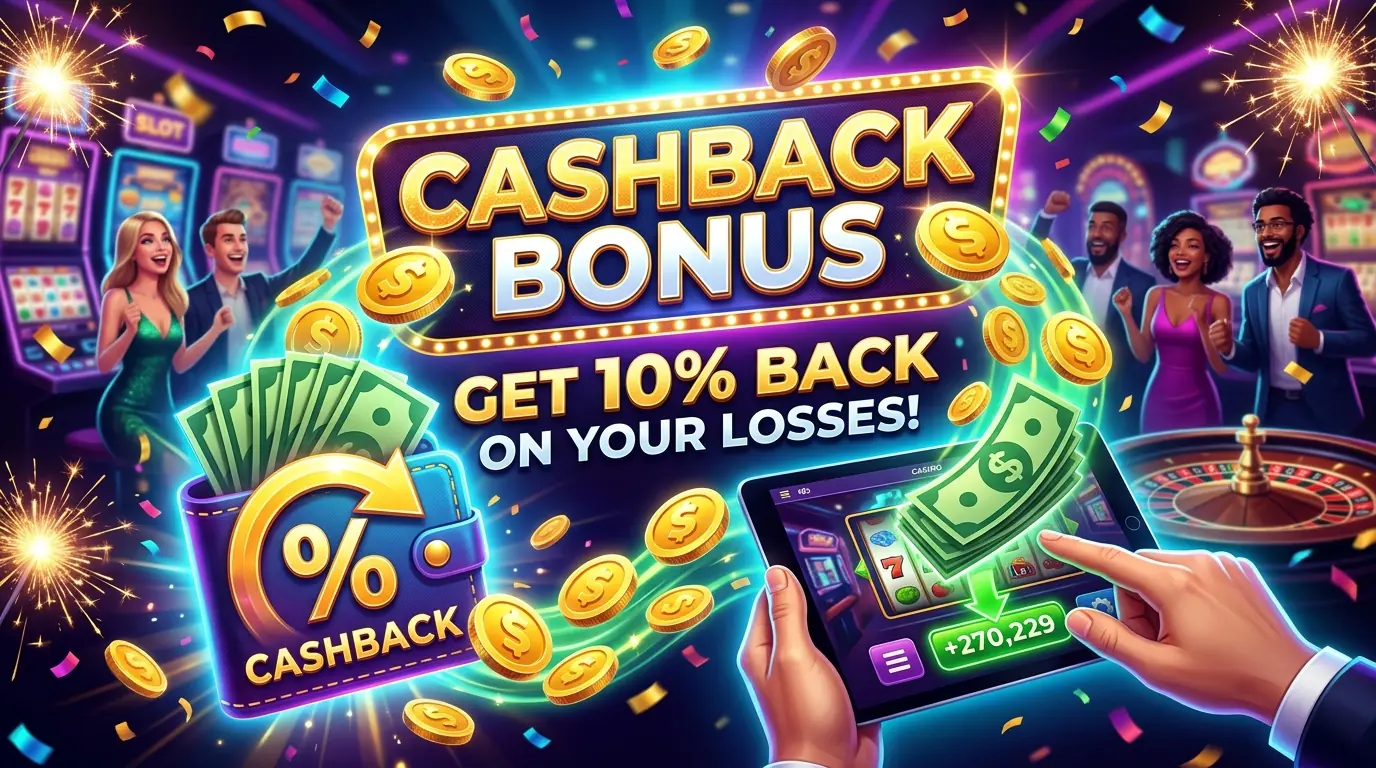 21 cashback bonus