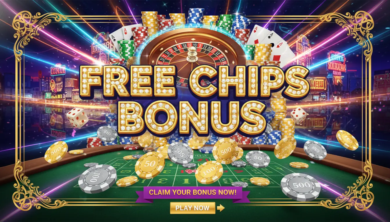 21 free chips