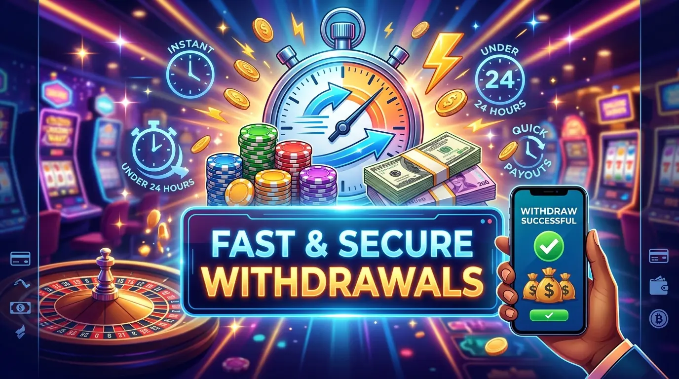 21 casino payout time